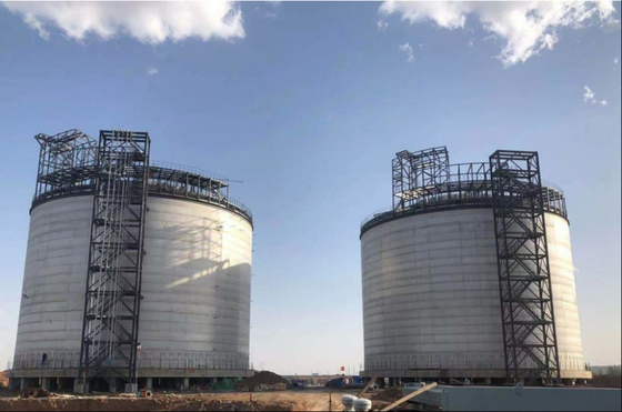 Vertikale Art volle große Kapazität der Eindämmungs-LNG des Speicher-Tank1.75Mpa