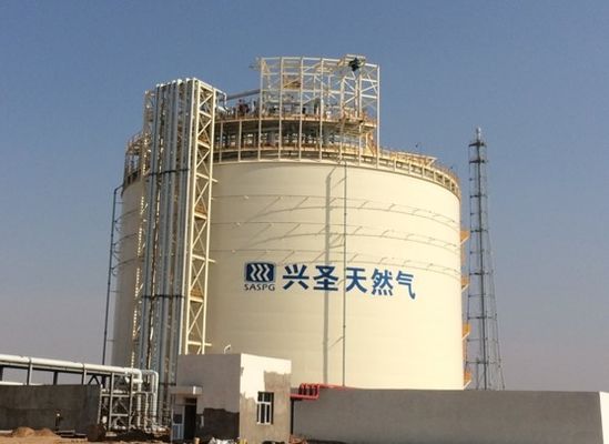 flacher unterer 50000M3 Sammelbehälter 0,8 großer LNG Behälter Mpa