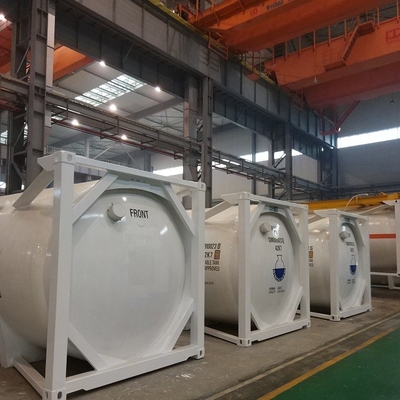 LAR LNG LO2 LN2 20' Behälter des Tieftemperaturspeicher-Behälter-SA-240M 304 des Behälter-T75