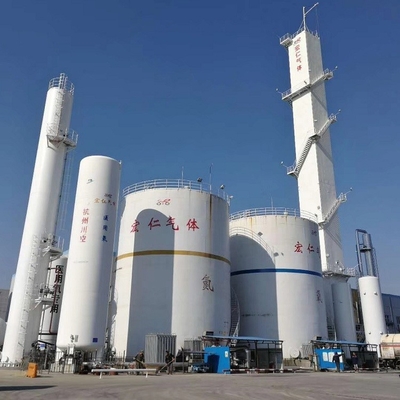 99,6% LO2 99,999% LN2 99,999% LAr Small Air Separation Unit kälteerzeugendes ASU