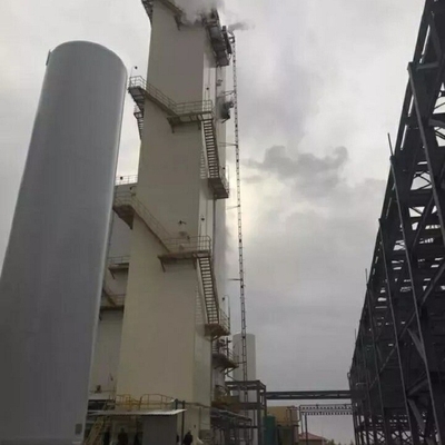 99,6% LO2 99,999% LN2 99,999% LAr Small Air Separation Unit kälteerzeugendes ASU